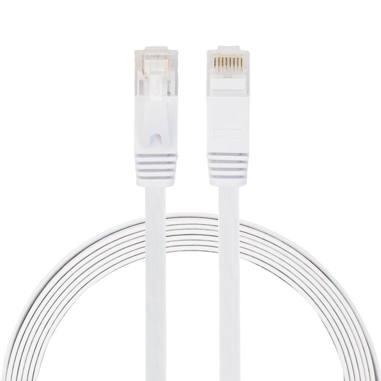 Cable LAN de red Ethernet plano ultrafino CAT6 de 2 m, cable de conexión RJ45, Length: 2m