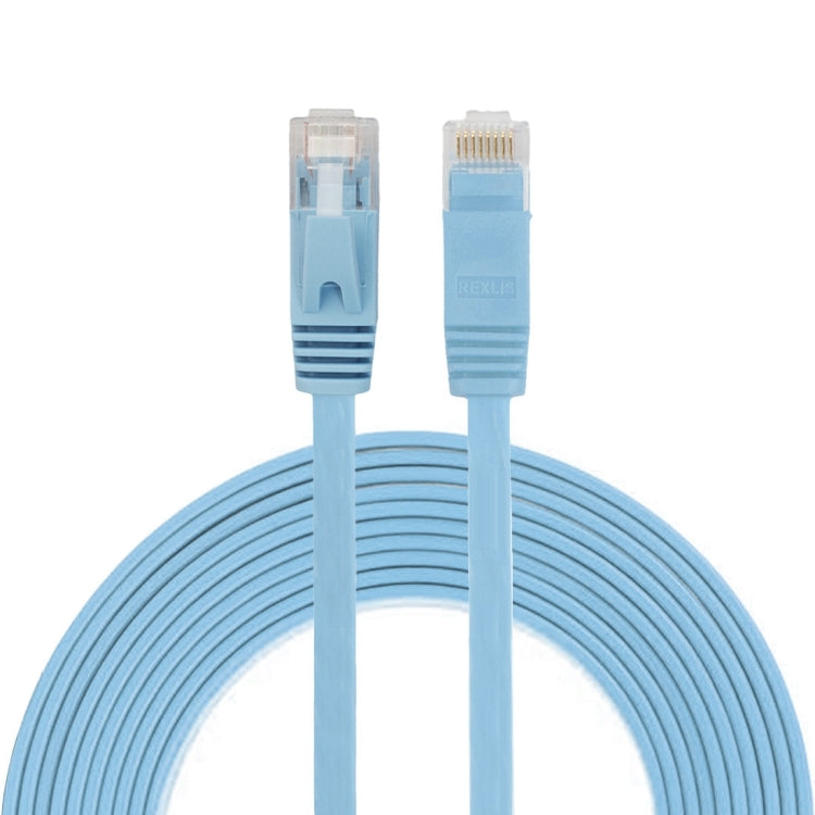 Cable LAN de red Ethernet plano ultrafino CAT6 de 3 m, cable de conexión RJ45, Length: 3m