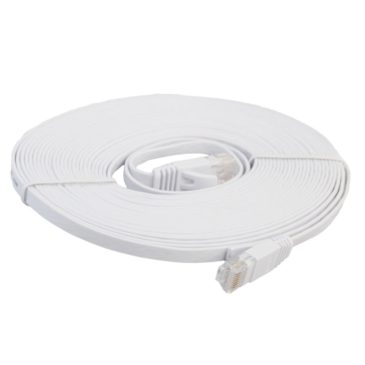 Cable LAN de red Ethernet plano ultrafino CAT6 de 8 m, cable de conexión RJ45, Length: 8m