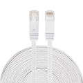 Cable LAN de red Ethernet plano ultrafino CAT6 de 15 m, cable de conexión RJ45, Length: 15m