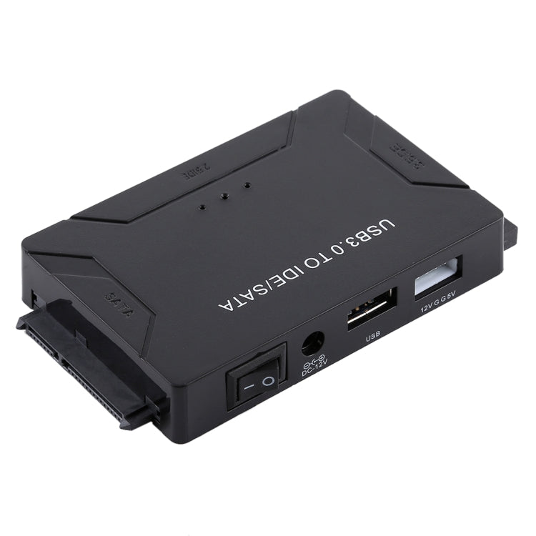 Cable adaptador convertidor de unidad de disco duro USB 3.0 a SATA / IDE para disco duro SATA IDE de 2,5 pulgadas / 3,5 pulgadas, longitud del cable: 1 m, US160