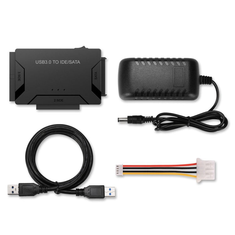Cable adaptador convertidor de unidad de disco duro USB 3.0 a SATA / IDE para disco duro SATA IDE de 2,5 pulgadas / 3,5 pulgadas, longitud del cable: 1 m, US160