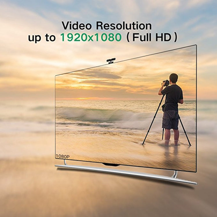 UGREEN MM119 1080P Full HD VGA a DVI (24+1) Cable adaptador macho a hembra para computadora, PC, computadora portátil, HDTV, proyector, tarjeta gráfica DVD y más dispositivos habilitados para VGA / DVI, longitud del cable: 50 cm