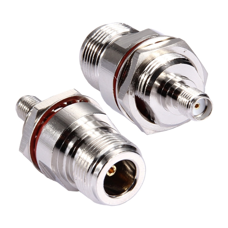 N Hembra con Anillo Impermeable a Conector SMA Hembra, SMA (Waterproof Ring)