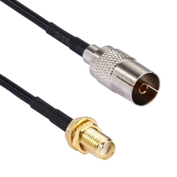Cable SMA Hembra a TV Hembra RG174 de 15cm, TV Female