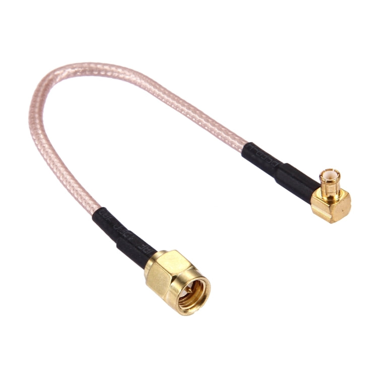 Cable SMA macho a MCX macho de 15 cm con codo de 90 grados RG316, SMA Male to MCX Male