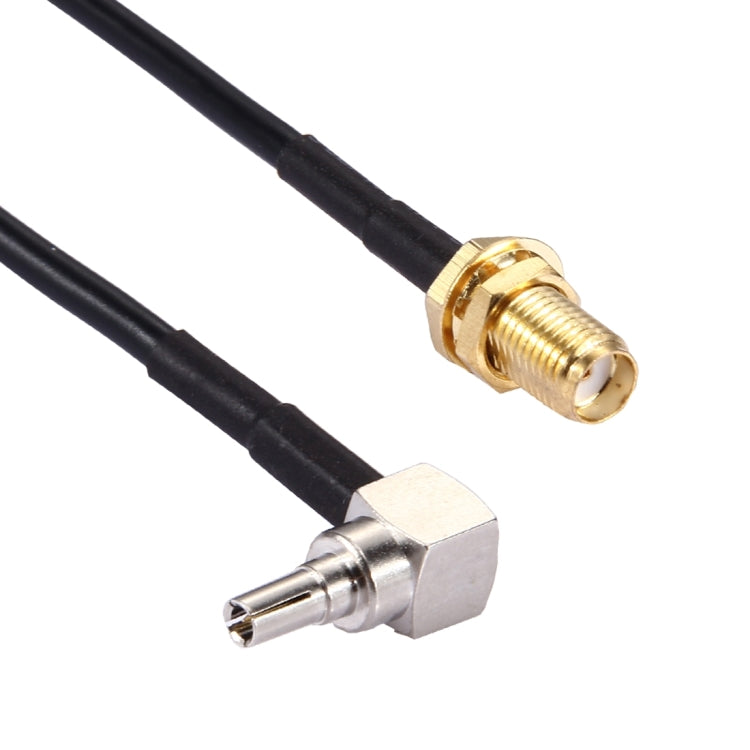 Cable CRC9 de 90 grados, 15cm, codo a SMA hembra RG174, CRC9 90° Elbow to SMA
