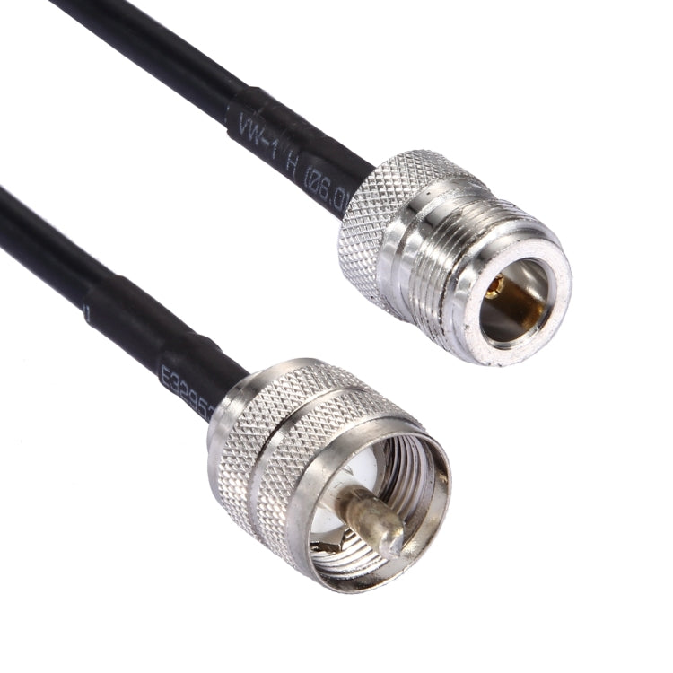 Cable UHF Macho a N Hembra RG58 de 50cm, 50cm UHF Male to N Female