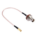 Cable BNC hembra a MCX hembra RG316 de 20 cm, 20cm