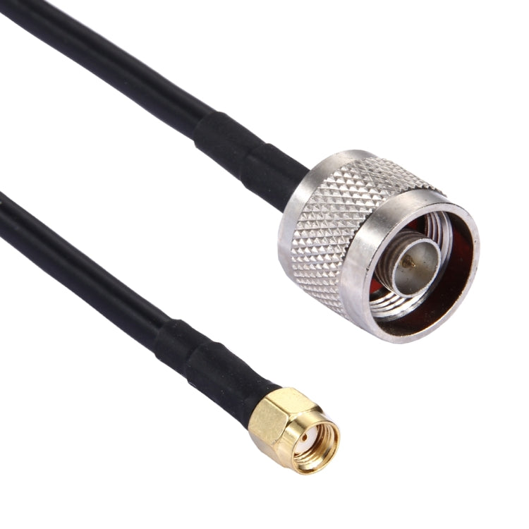 Cable RP-SMA Macho a N Macho RG58 de 5m, 5m RP-SMA Male to N Male