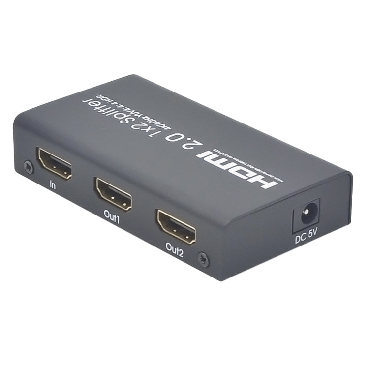 AYS-12V20 HDMI 2.0 1x2 4K Ultra HD Conmutador Divisor, 1x2 4K