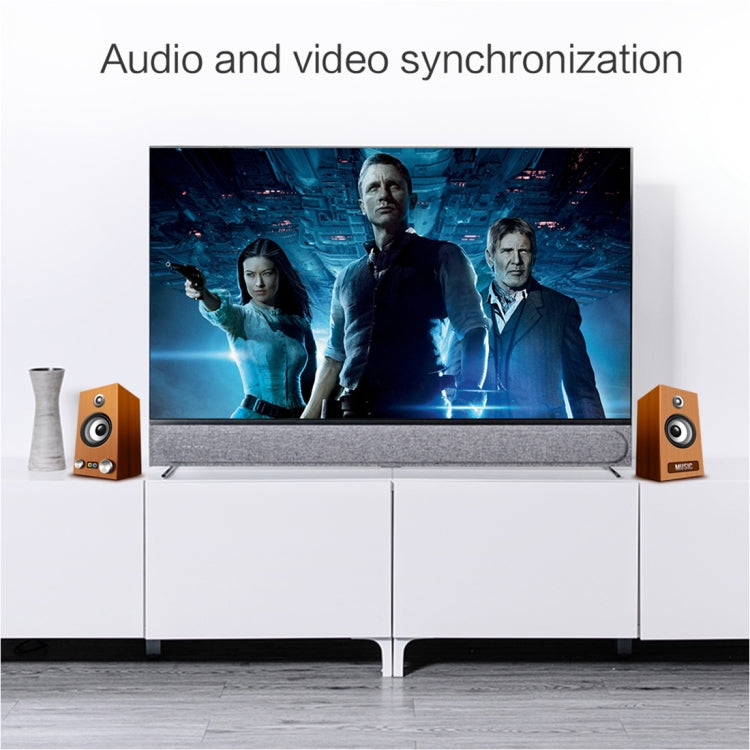 AYS-51V20 HDMI 2.0 5x1 4K Ultra HD Conmutador Divisor, 5x1 4K