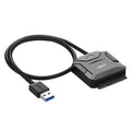 UGREEN Convertidor de cable adaptador USB 3.0 a SATA para disco duro HDD y SSD de 2,5/3,5 pulgadas, compatible con UASP SATA 3.0, USB 3.0 to SATA