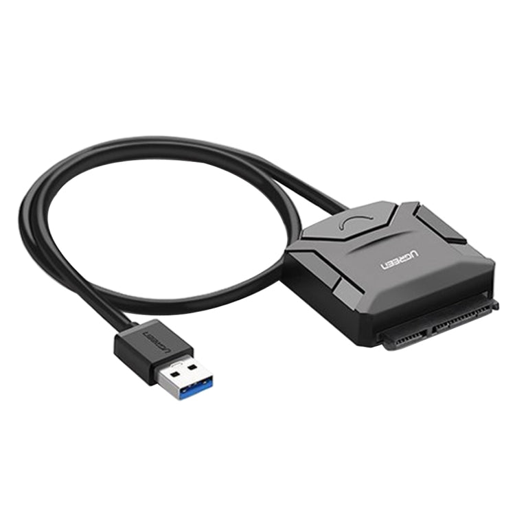 UGREEN Convertidor de cable adaptador USB 3.0 a SATA para disco duro HDD y SSD de 2,5/3,5 pulgadas, compatible con UASP SATA 3.0, USB 3.0 to SATA