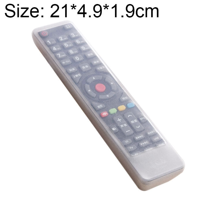 Funda protectora de silicona para control remoto de 5 piezas, tamaño: 21 * 4,9 * 1,9 cm, 21*4.9*1.9cm