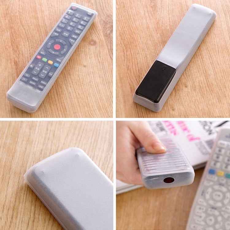 Cubierta protectora de silicona para control remoto de aire acondicionado de diseño largo de 5 piezas, tamaño: 16 * 5,5 * 2 cm, 16*5.5*2cm