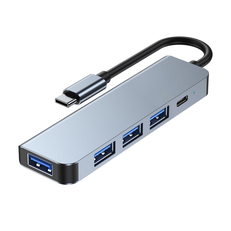BYL-2301 Adaptador HUB de estación de acoplamiento multifuncional USB-C / Type-C a USB 5 en 1, BYL-2301T