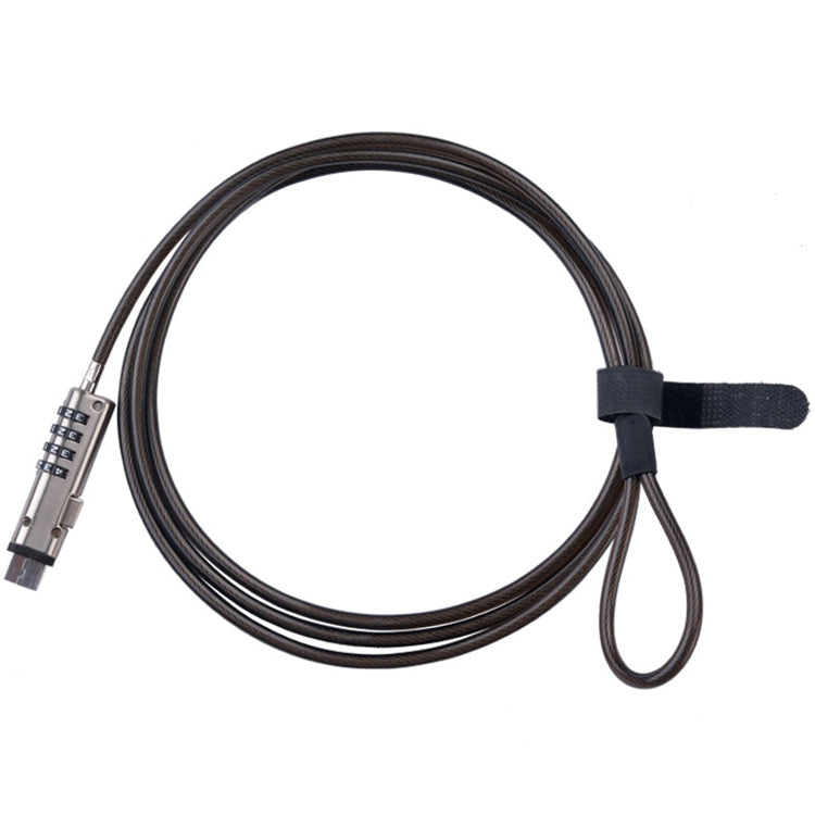 Cerradura de seguridad universal para computadora portátil con interfaz USB, USB Interface