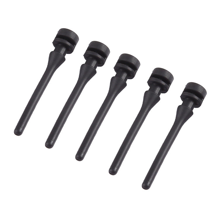 60 PCS 40mm Anti Vibración Amortiguación Suave Goma de Uñas Silicona Tornillo de Ventilador de Computadora, 60 PCS 40mm, 60 PCS 40mm (Blue)