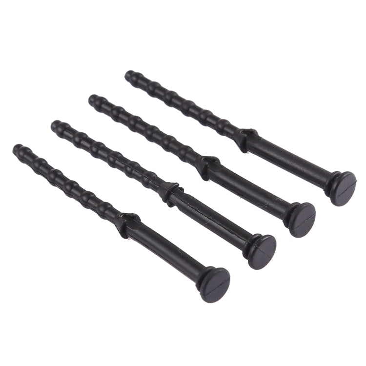 4 PCS 65mm Anti Vibración Amortiguación Suave Caucho de Silicona Tornillo de Ventilador de Computadora, 4 PCS 65mm