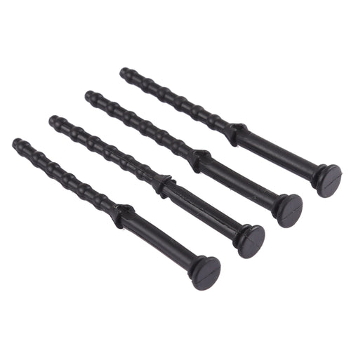 4 PCS 65mm Anti Vibración Amortiguación Suave Caucho de Silicona Tornillo de Ventilador de Computadora, 4 PCS 65mm