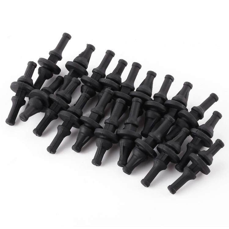 20 PCS 29.9mm Anti Vibración Amortiguación Suave Goma de Uñas Silicona Tornillo de Ventilador de Computadora, 20 PCS 29.9mm