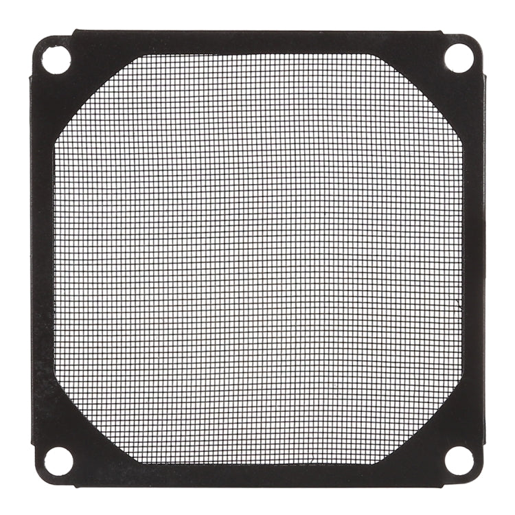 Cubierta a prueba de polvo de aluminio del ventilador de la computadora del filtro del polvo del ventilador negro de 8cm, 8cm