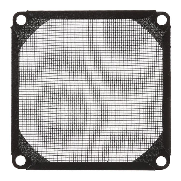 Cubierta a prueba de polvo de aluminio del ventilador de la computadora del filtro del polvo del ventilador negro de 8cm, 8cm