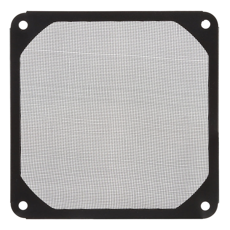 Cubierta a prueba de polvo de aluminio del ventilador de la computadora del filtro del polvo del ventilador negro del 12cm, 12cm