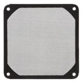 Cubierta a prueba de polvo de aluminio del ventilador de la computadora del filtro del polvo del ventilador negro del 12cm, 12cm