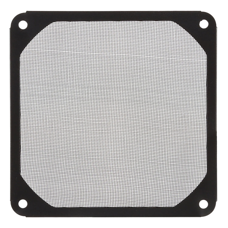 Cubierta a prueba de polvo de aluminio del ventilador de la computadora del filtro del polvo del ventilador negro del 12cm, 12cm