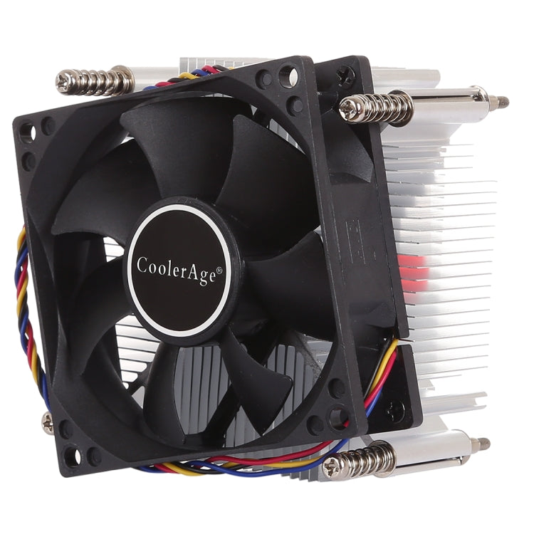 Disipador de calor silencioso del ventilador del refrigerador de la CPU de 4 pines para Intel 1155/1151/i3/i5, Intel 1155 / 1151 / i3 / i5