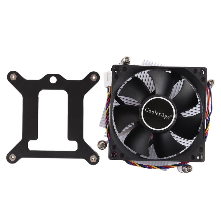 Disipador de calor silencioso del ventilador del refrigerador de la CPU de 4 pines para Intel 1155/1151/i3/i5, Intel 1155 / 1151 / i3 / i5