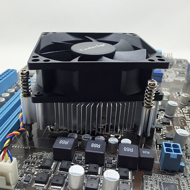 Disipador de calor silencioso del ventilador del refrigerador de la CPU de 4 pines para Intel 1155/1151/i3/i5, Intel 1155 / 1151 / i3 / i5