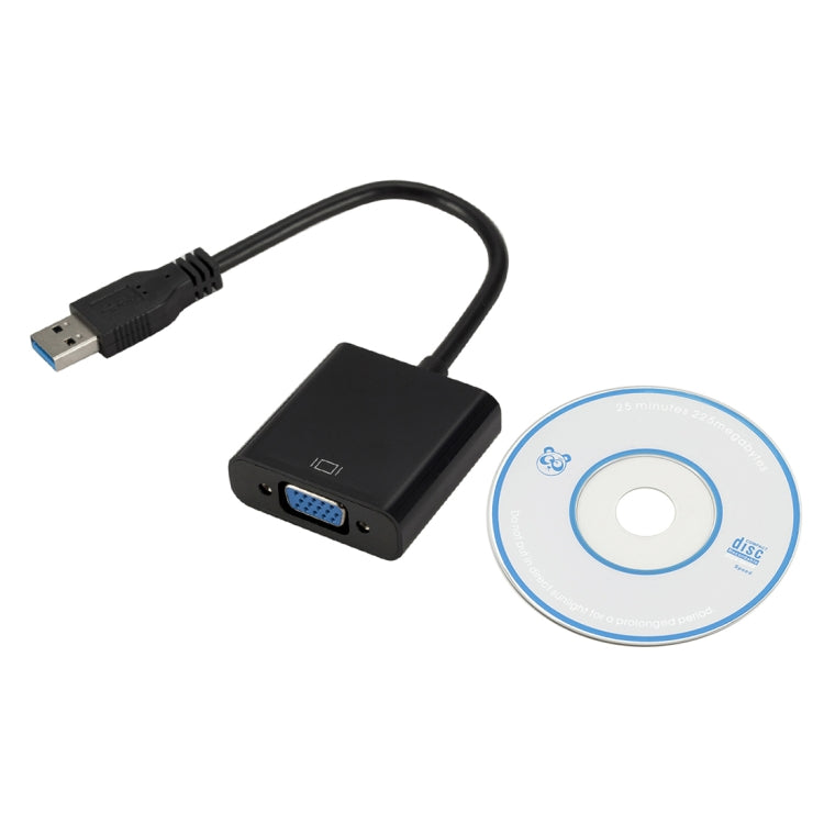 Cable convertidor de tarjeta gráfica externa USB3.0 a VGA, resolución: 720P, 720P (Black), 720P (Blue), 720P