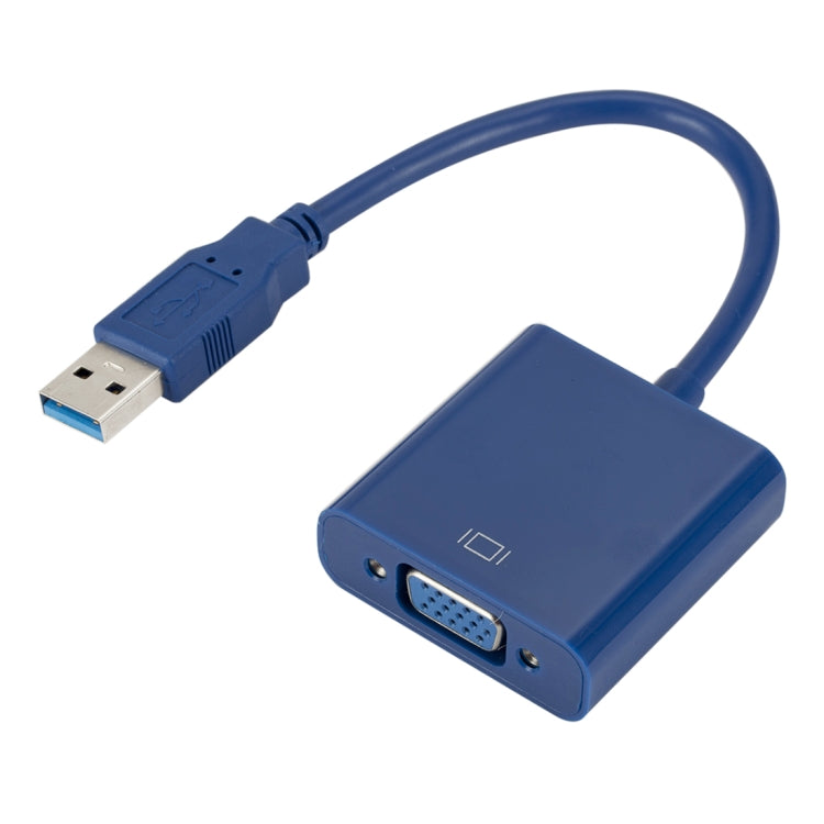 Cable convertidor de tarjeta gráfica externa USB3.0 a VGA, resolución: 720P, 720P (Black), 720P (Blue), 720P