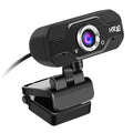 Cámara web HXSJ S50 30 fps 100 megapíxeles 720P HD para computadora de escritorio / portátil / Smart TV, con micrófono absorbente de sonido de 10 m, longitud del cable: 1,4 m, S50