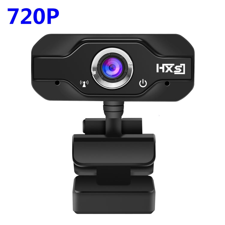 Cámara web HXSJ S50 30 fps 100 megapíxeles 720P HD para computadora de escritorio / portátil / Smart TV, con micrófono absorbente de sonido de 10 m, longitud del cable: 1,4 m, S50