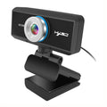 Cámara web HXSJ S90 30 fps 1 megapíxel 720P HD para computadora de escritorio / portátil / Android TV, con micrófono absorbente de sonido de 8 m, longitud del cable: 1,5 m, S90