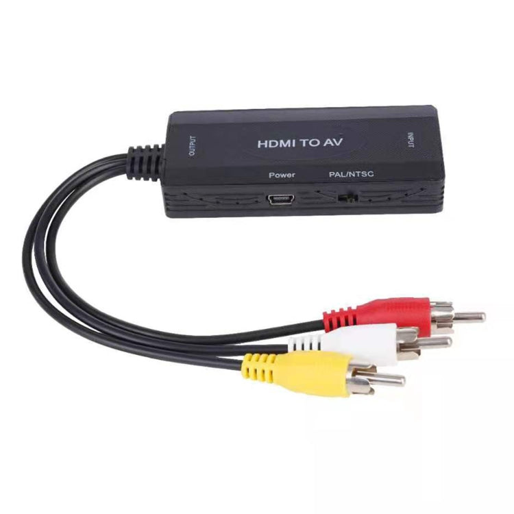 Convertidor HDMI a AV, compatible con PAL NTSC, HDMI to AV