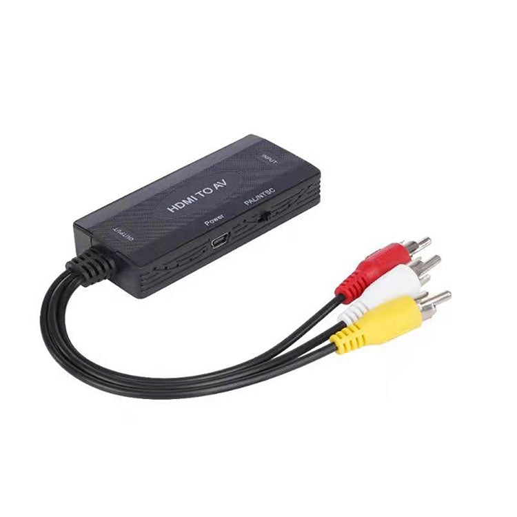Convertidor HDMI a AV, compatible con PAL NTSC, HDMI to AV