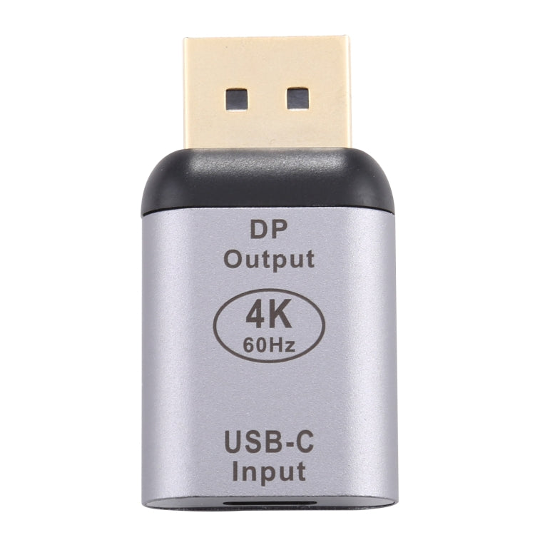 Adaptador de aleación de aluminio tipo C / USB-C hembra a macho DP grande, Type-C Female to Big DP Male
