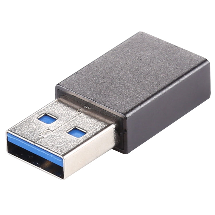 Adaptador de aleación de aluminio USB 3.0 macho a tipo C / USB-C hembra, USB 3.0 Male to Type-C Female