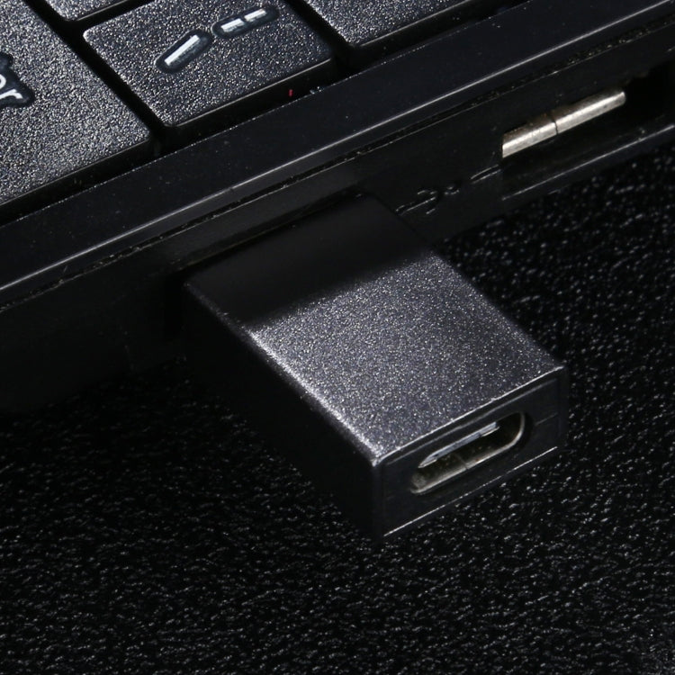 Adaptador de aleación de aluminio USB 3.0 macho a tipo C / USB-C hembra, USB 3.0 Male to Type-C Female