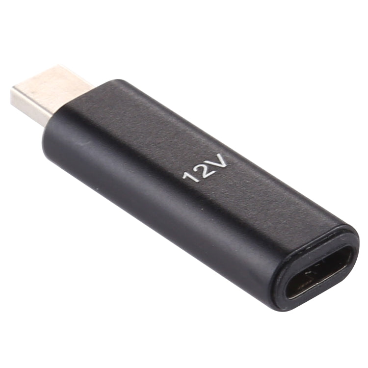 Adaptador de aleación de aluminio tipo C / USB-C hembra a PD de 12 V para Asus, 12V Type-C Female to PD