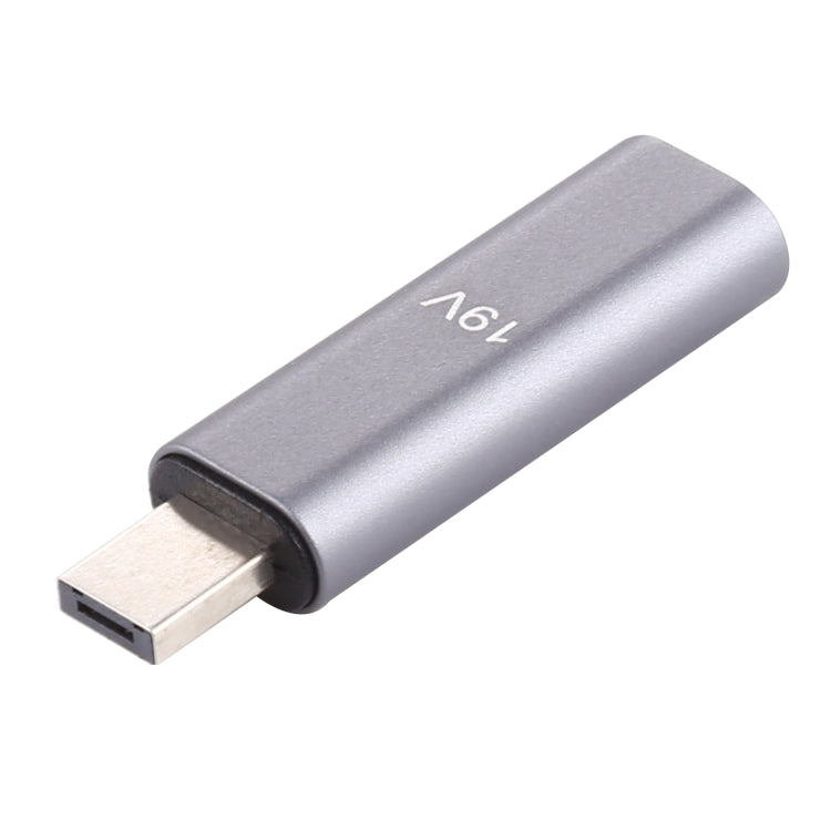 Adaptador de aleación de aluminio tipo C / USB-C hembra a PD de 19 V para Asus, 19V Type-C Female to PD(Black), 19V Type-C Female to PD(Silver)