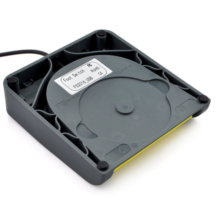 FS2016_USB PCsensor Interruptor de pie USB Control de pie Teclado, Multimedia / Teclado / Gamepad / Ratón / Cuerda / B Funciones de adquisición de imágenes por ultrasonido, 1 Foot Switch