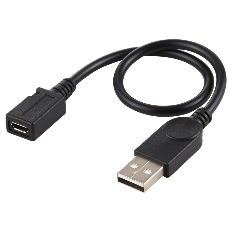 Cable convertidor USB macho a micro USB hembra, longitud del cable: aproximadamente 22 cm