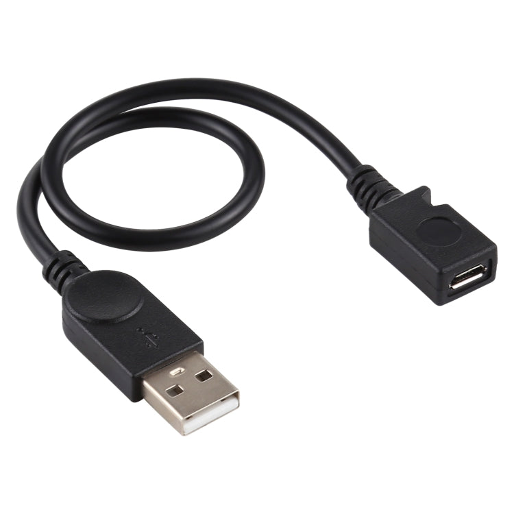 Cable convertidor USB macho a micro USB hembra, longitud del cable: aproximadamente 22 cm