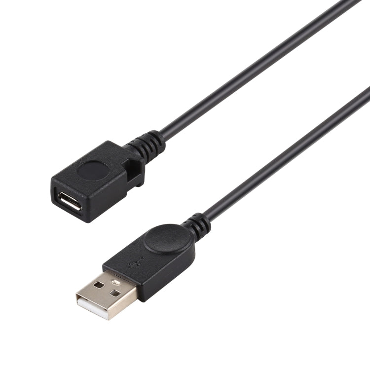 Cable convertidor USB macho a micro USB hembra, longitud del cable: aproximadamente 22 cm